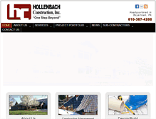 Tablet Screenshot of hollenbach.com